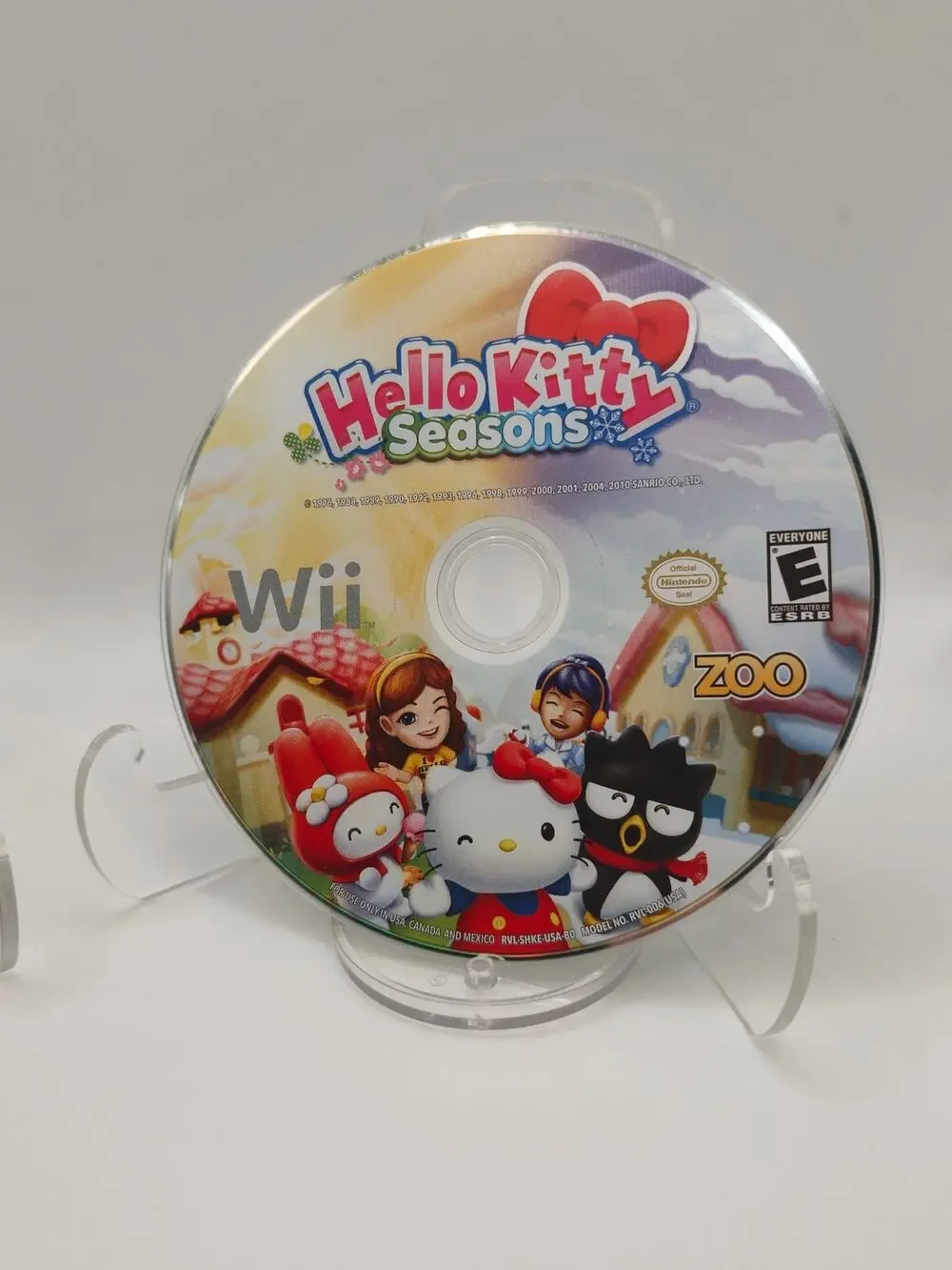Hello Kitty Seasons (Nintendo Wii) Disc Only Tested